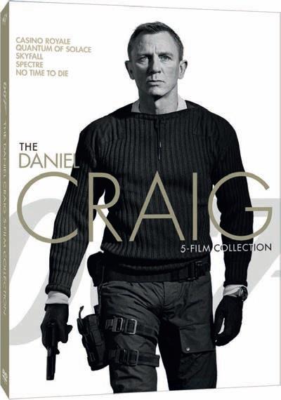 007 James Bond Daniel Craig 5 Film Collection (5 DVD) - DVD - Film Azione |  IBS