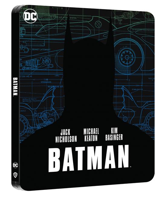 Batman. Con Steelbook (Blu-ray + Blu-ray Ultra HD 4K) di Tim Burton - Blu-ray + Blu-ray Ultra HD 4K