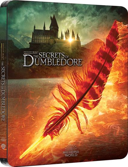 Animali fantastici. I segreti di Silente. Steelbook (Blu-ray + Blu-ray Ultra HD 4K) di David Yates - Blu-ray + Blu-ray Ultra HD 4K