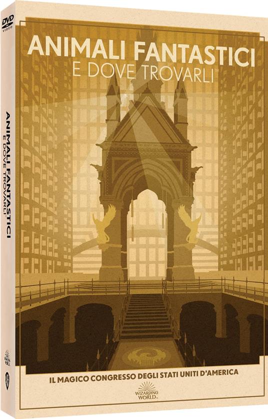 Animali fantastici e dove trovarli. Travel Art Edition (DVD) di David Yates - DVD