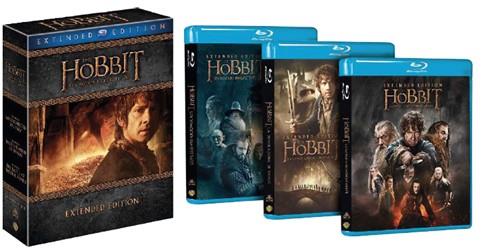 Hobbit. La trilogia (3 DVD) - DVD - Film di Peter Jackson Fantasy