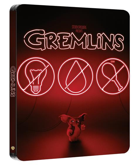 Gremlins. Steelbook (Blu-ray + Blu-ray Ultra HD 4K) di Joe Dante - Blu-ray + Blu-ray Ultra HD 4K