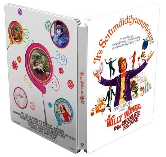 WILLY WONKA E LA FABBRICA DI CIOCCOLATO con Gene Wilder BLU-RAY EUR 7,80 -  PicClick IT