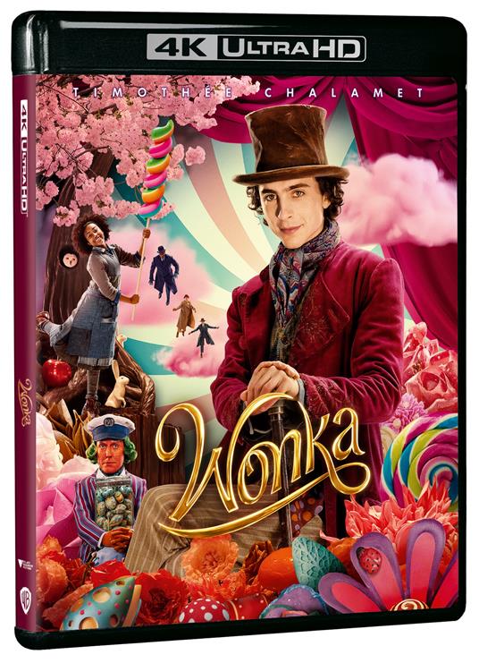 Wonka (Blu-ray + Blu-ray Ultra HD 4K) di Paul King - Blu-ray + Blu-ray Ultra HD 4K