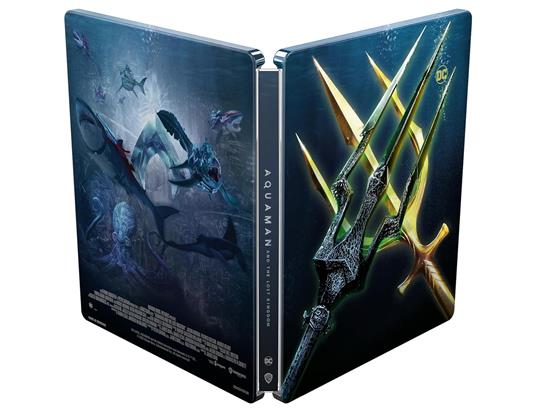 Aquaman e il regno perduto. Steelbook 3 (Blu-ray + Blu-ray Ultra HD 4K) -  Blu-ray + Blu-ray Ultra HD 4K - Film di James Wan Fantastico | IBS