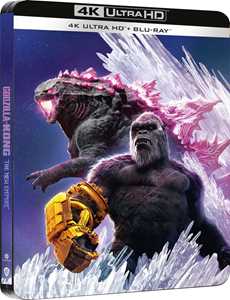 Film Godzilla e Kong. Il nuovo impero. Steelbook 1 (Blu-ray + Blu-ray Ultra HD 4K) Adam Wingard