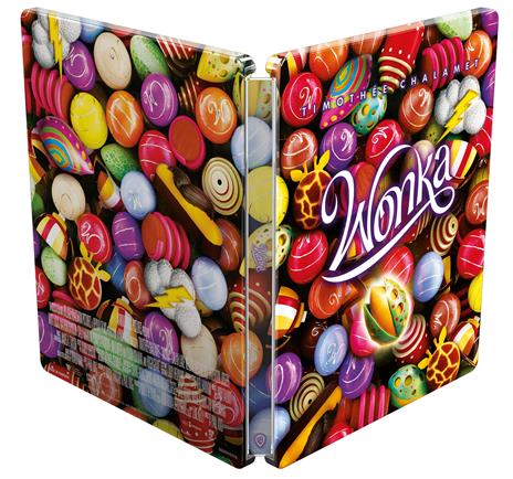 Wonka. Con Steelbook v3 (Blu-ray + Blu-ray Ultra HD 4K) di Paul King - Blu-ray + Blu-ray Ultra HD 4K - 2