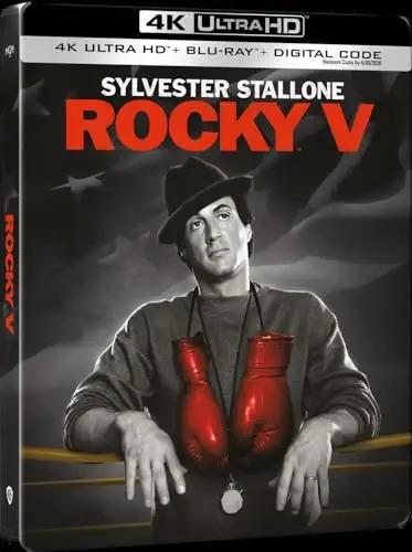 Rocky 5. Steelbook (Blu-ray + Blu-ray Ultra HD 4K) di John G. Avildsen - Blu-ray + Blu-ray Ultra HD 4K