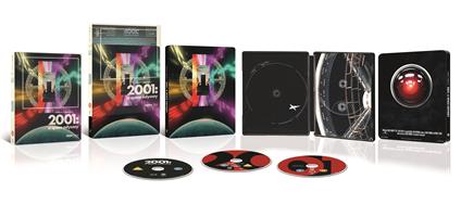 2001: Odissea nella spazio. Steelbook (Blu-ray + Blu-ray Ultra HD 4K) di Stanley Kubrick - Blu-ray + Blu-ray Ultra HD 4K