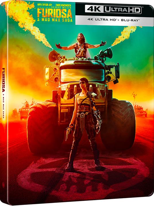 Furiosa. A Mad Max Saga. Steelbook 2 (Blu-ray + Blu-ray Ultra HD 4K) di George Miller - Blu-ray + Blu-ray Ultra HD 4K