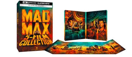 Mad Max. 5 Film Collection (2 Blu-ray + 6 Blu-ray Ultra HD 4K) di George Miller