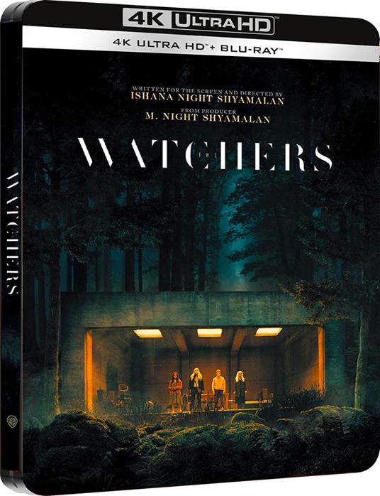 The Watchers. Steelbook (Blu-ray + Blu-ray Ultra HD 4K) di Ishana Night Shyamalan - Blu-ray + Blu-ray Ultra HD 4K