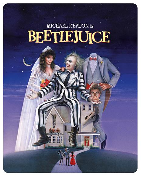 Beetlejuice. Spiritello porcello (Blu-ray + Blu-ray Ultra HD 4K) di Tim Burton - Blu-ray + Blu-ray Ultra HD 4K