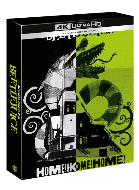 Beetlejuice. Steelbook UCE (Blu-ray + Blu-ray Ultra HD 4K) di Tim Burton - Blu-ray + Blu-ray Ultra HD 4K