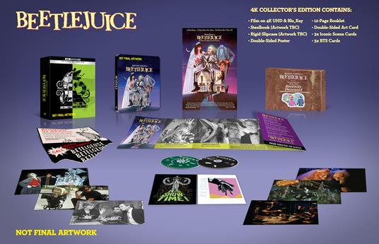 Beetlejuice. Steelbook UCE (Blu-ray + Blu-ray Ultra HD 4K) di Tim Burton - Blu-ray + Blu-ray Ultra HD 4K - 2