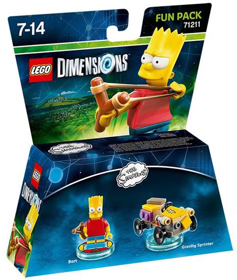 LEGO Dimensions Fun Pack Simpson. Bart