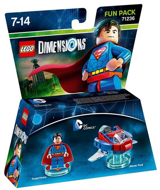LEGO Dimensions Fun Pack DC Comics. Superman - gioco per PlayStation4 -  Warner Bros - Accessori - Videogioco | IBS