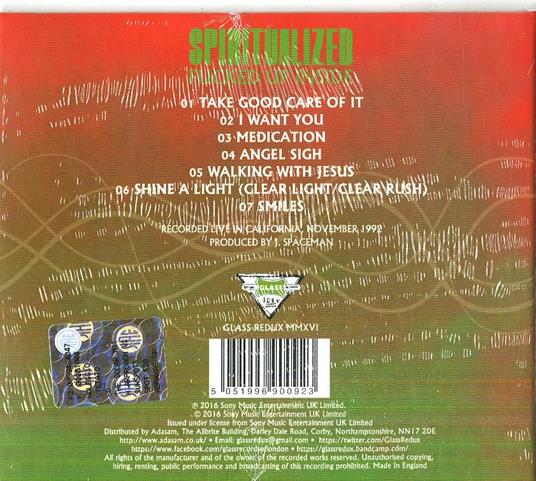 Fucked Up Inside (Gatefold Sleeve) - CD Audio di Spiritualized - 2