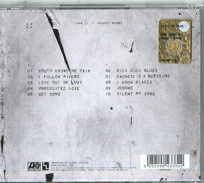 Wounded Rhymes - CD Audio di Lykke Li - 2