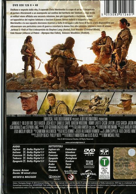 Jarhead 2: Field of Fire di Don Michael Paul - DVD - 2