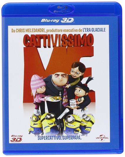 Cattivissimo Me (Blu-ray 3D) di Pierre Coffin,Chris Renaud - Blu-ray