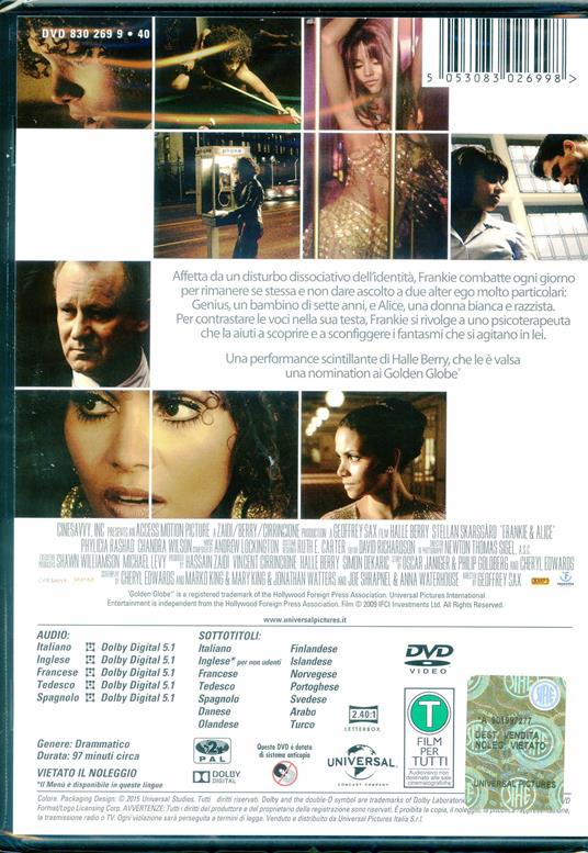 halle berry frankie and alice dvd