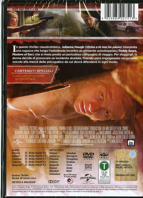 Curve. Insidia mortale di Iain Softley - DVD - 2