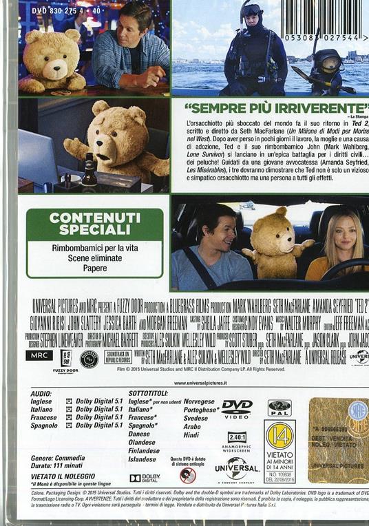 Ted 2 di Seth MacFarlane - DVD - 8