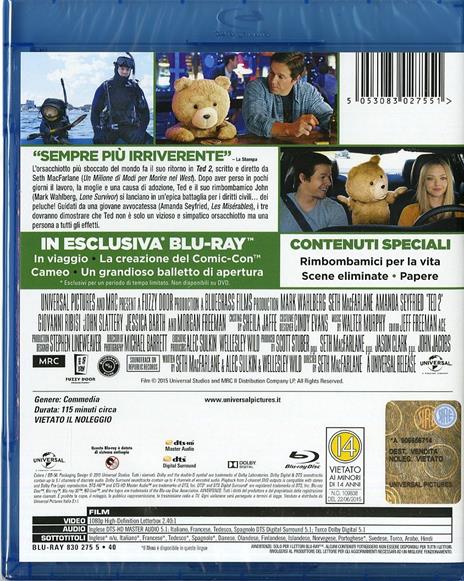 Ted 2 di Seth MacFarlane - Blu-ray - 8