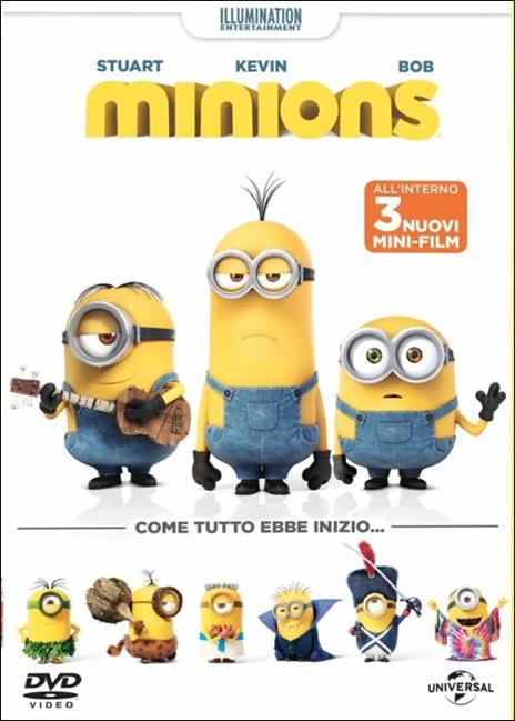 Minions di Pierre Coffin,Kyle Balda - DVD