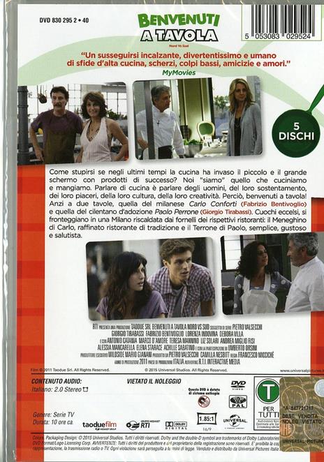 Benvenuti a tavola. Stagione 1 di Francesco Miccichè,Lucio Pellegrini - DVD - 2