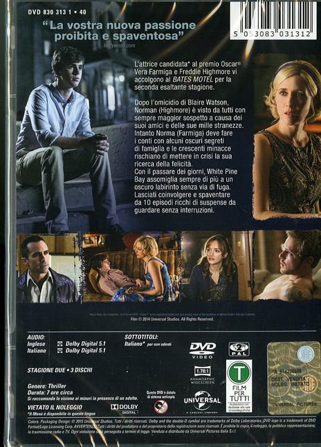 Bates Motel. Stagione 2 (3 DVD) di Tucker Gates,Ed Bianchi,S.J. Clarkson - DVD - 2