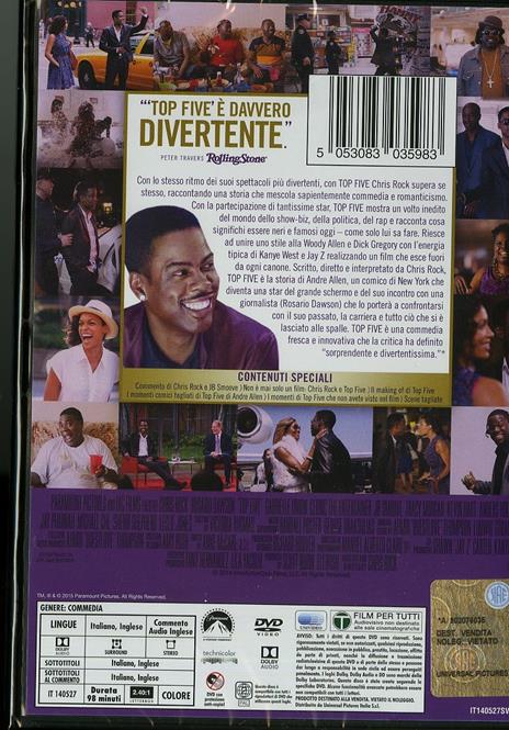 Top Five di Chris Rock - DVD - 2