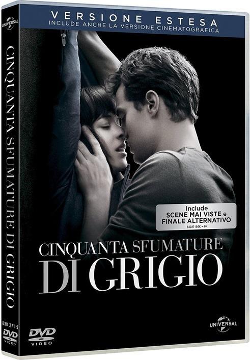 Cinquanta sfumature di grigio. Edizione estesa (DVD) di Sam Taylor-Johnson - DVD