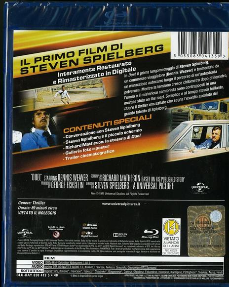 Duel di Steven Spielberg - Blu-ray - 2