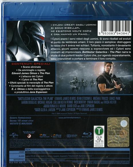 Battlestar Galactica. The Plan di Edward James Olmos - Blu-ray - 2