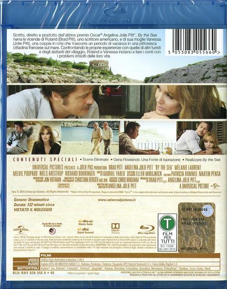 By the Sea di Angelina Jolie - Blu-ray - 2