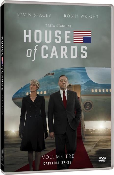 House of Cards. Stagione 3 (Serie TV ita) (4 DVD) di James Foley,Carl Franklin,Allen Coulter - DVD