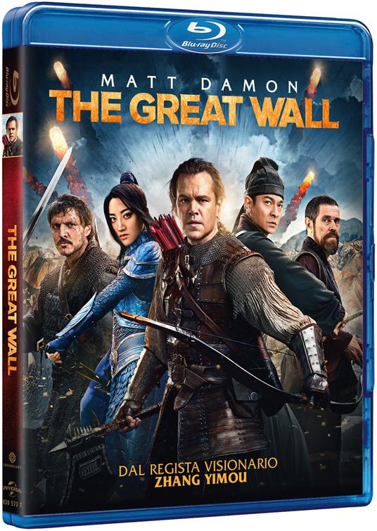 The Great Wall (Blu-ray) di Zhang Yimou - Blu-ray