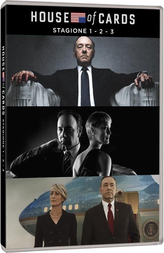 House of Cards. Stagione 1 - 3 (Serie TV ita) (12 DVD) di James Foley,Carl Franklin,Allen Coulter - DVD
