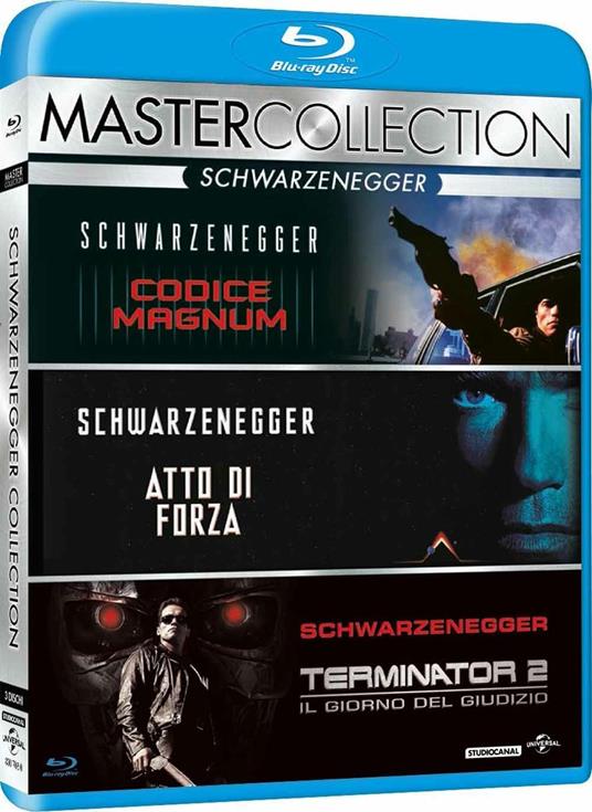 Arnold Schwarzenegger. Master Collection (3 Blu-ray) di James Cameron,John Irvin,Paul Verhoeven