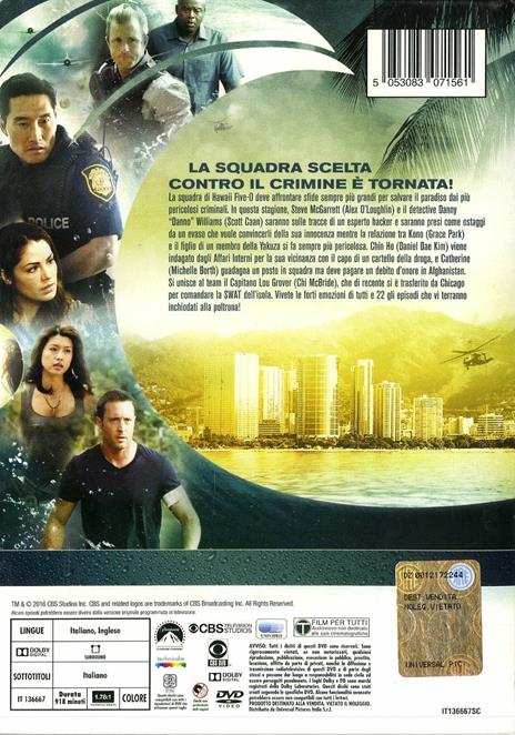 Hawaii Five-0. Stagione 4 (6 DVD) di Len Wiseman,Brad Turner,Paul A. Edwards,Alex Zakrzewski - DVD - 2