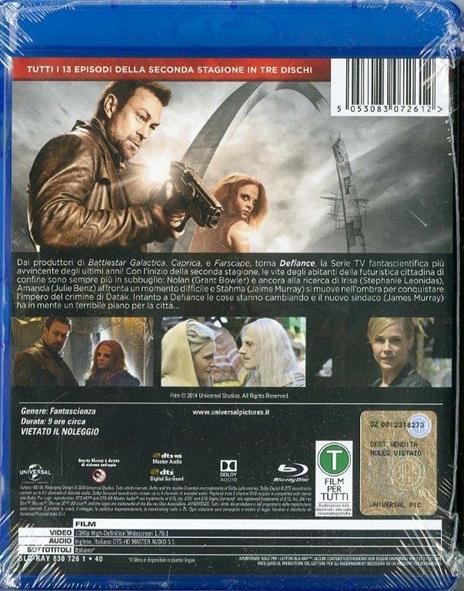 Defiance. Stagione 2 (3 Blu-ray) di Michael Nankin,Allan Kroeker,Andy Wolk - Blu-ray - 2