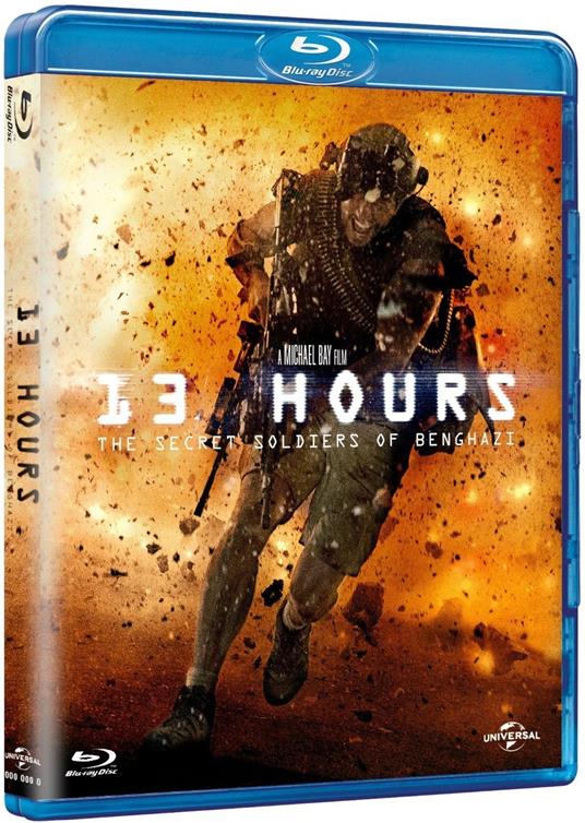 13 Hours. The Secret Soldiers of Benghazi di Michael Bay - Blu-ray