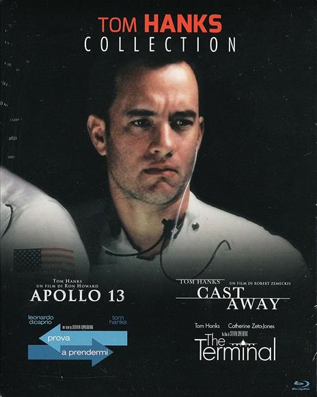 Tom Hanks Collection (4 Blu-ray) di Ron Howard,Robert Zemeckis,Steven Spielberg