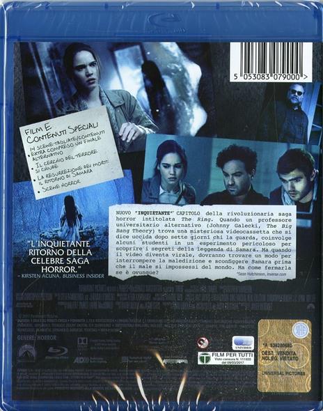 The Ring 3 (Blu-ray) di F. Javier Gutiérrez - Blu-ray - 3