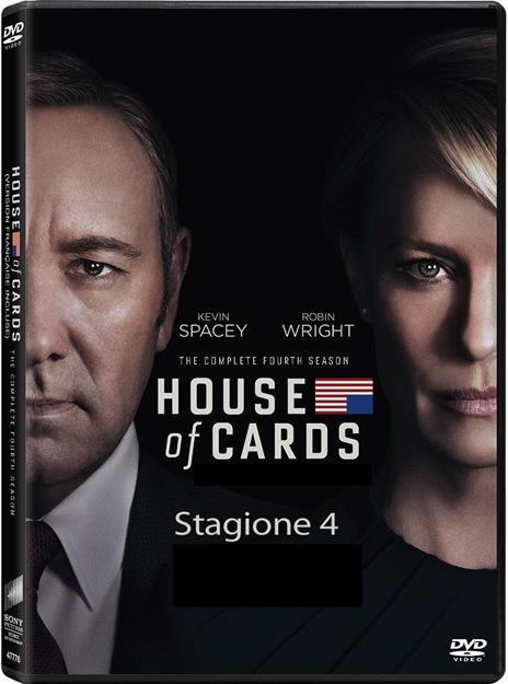 House of Cards. Stagione 4 (Serie TV ita) (4 DVD) di James Foley,Carl Franklin,Allen Coulter - DVD