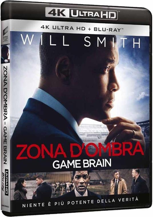 Zona d'ombra. Una scomoda verità (Blu-ray + Blu-ray 4K Ultra HD) di Peter Landesman - Blu-ray + Blu-ray Ultra HD 4K