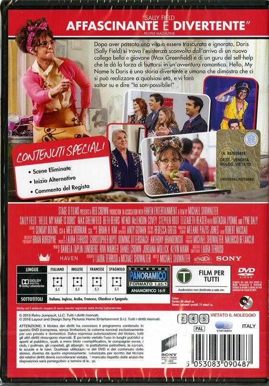 Hello, My Name Is Doris di Michael Showalter - DVD - 2