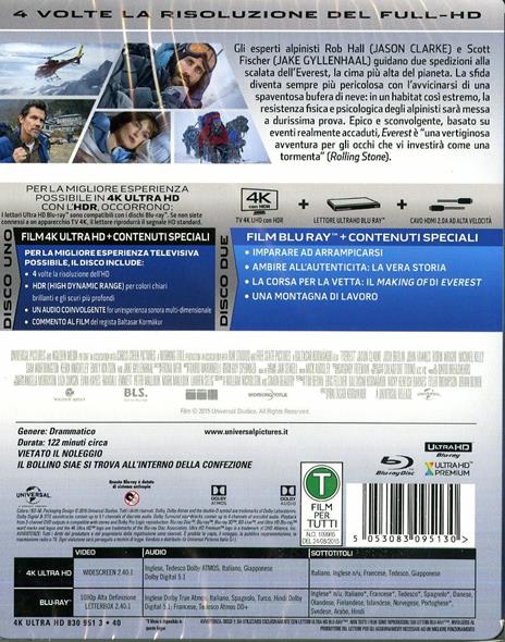 Everest (Blu-ray + Blu-ray 4K Ultra HD) di Baltasar Kormakur - 2